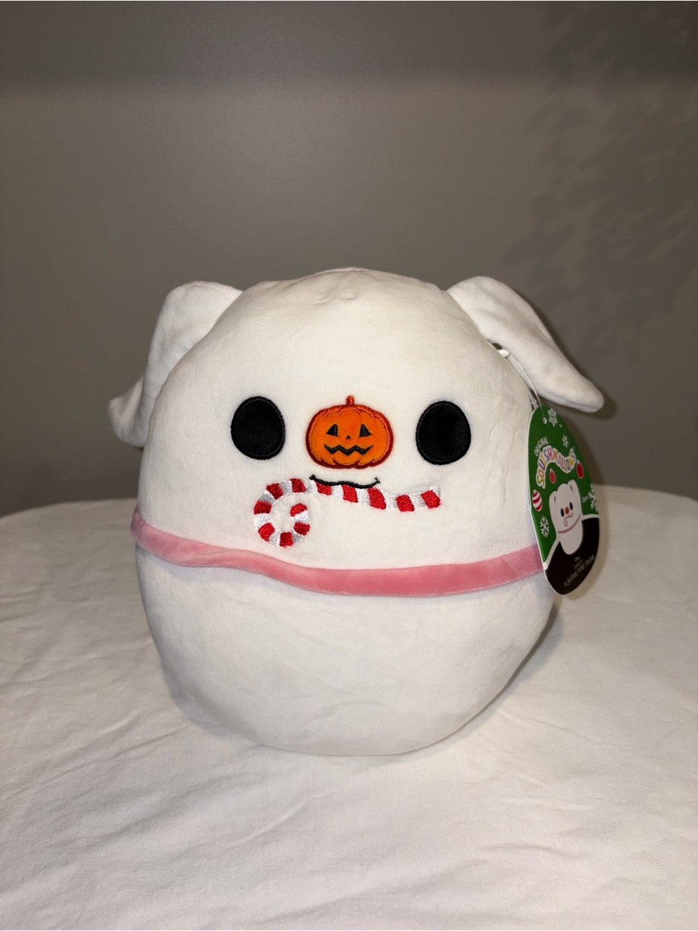 NWT Squishmallows Disney Nightmare Before Christmas Zero Dog Holiday Plush